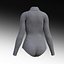 turtleneck bodysuit - model