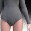 turtleneck bodysuit - model