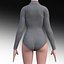 turtleneck bodysuit - model
