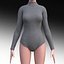 turtleneck bodysuit - model
