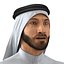Uomo arabo attrezzato