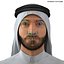 Uomo arabo attrezzato