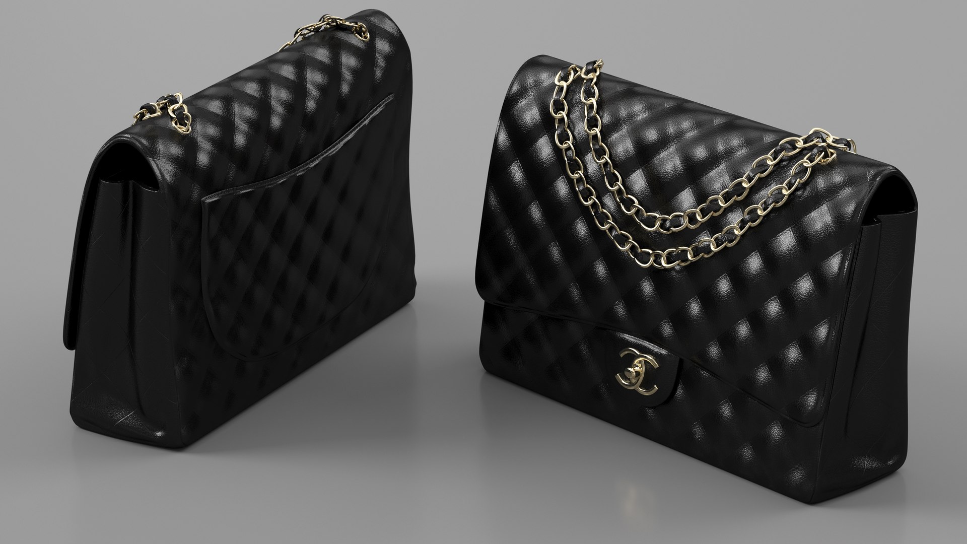 Chanel Classic Handbag Black Grained Calfskin 3D model https://p.turbosquid.com/ts-thumb/rk/NmDe0c/AX/chanelclassichandbagblackgrainedcalfskin3dsmodel005/jpg/1690918530/1920x1080/fit_q87/466881ed7da2c6c9e8ddd95ce6a2a873ca458891/chanelclassichandbagblackgrainedcalfskin3dsmodel005.jpg