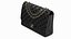 Bolso clásico Chanel Piel de becerro graneada negra