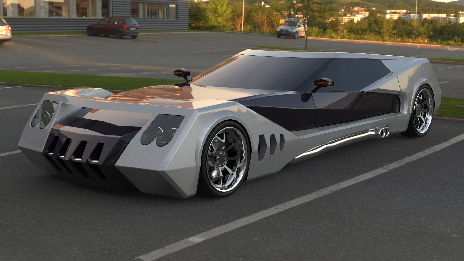 Concept Design Car 3D Model - TurboSquid 1362169