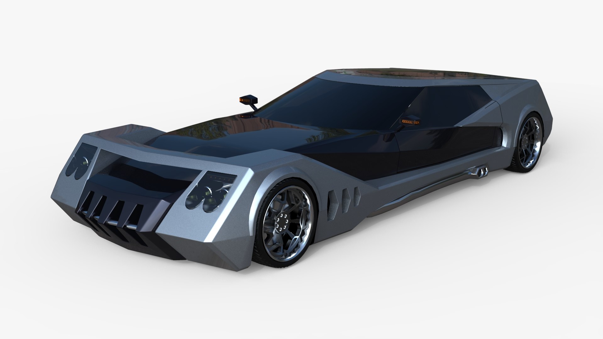 Concept Design Car 3D Model - TurboSquid 1362169