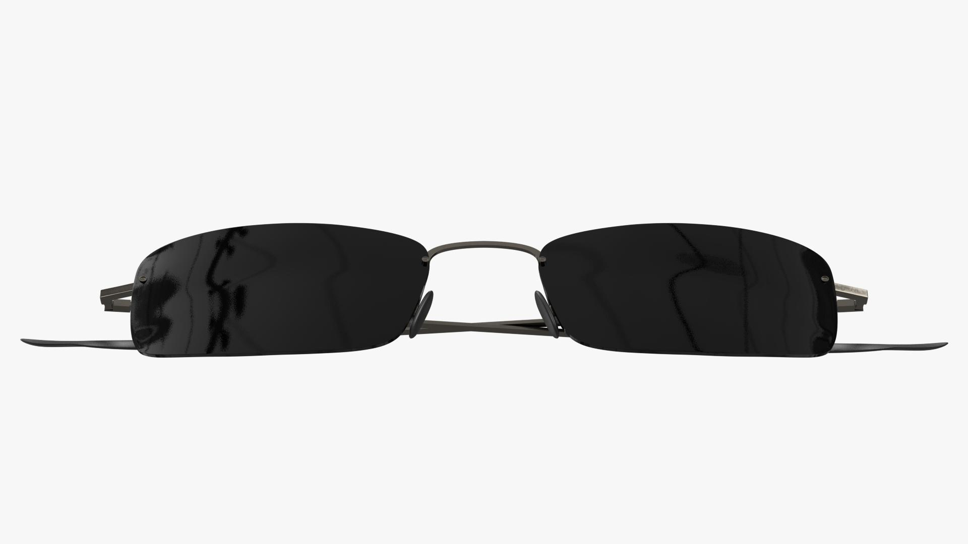 Sunglasses rimless model TurboSquid 1948323