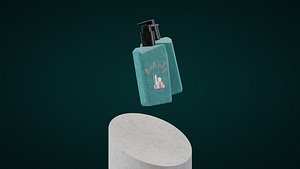 Cosmetic Container 3D model