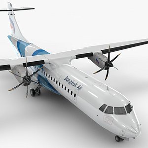 ATR 72 BANGKOK Airways L1693 3D