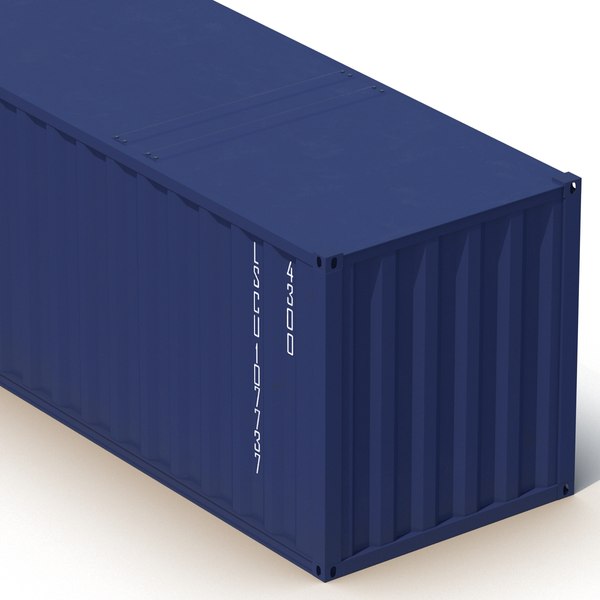48 ft shipping iso container obj