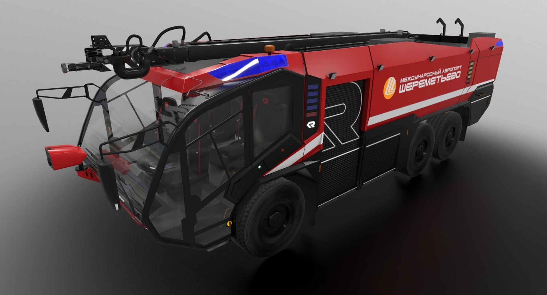 Rosenbauer Panther 6x6 3D - TurboSquid 1353114