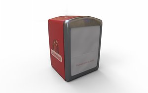 3D model napkin holder