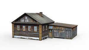 Village house 3D model