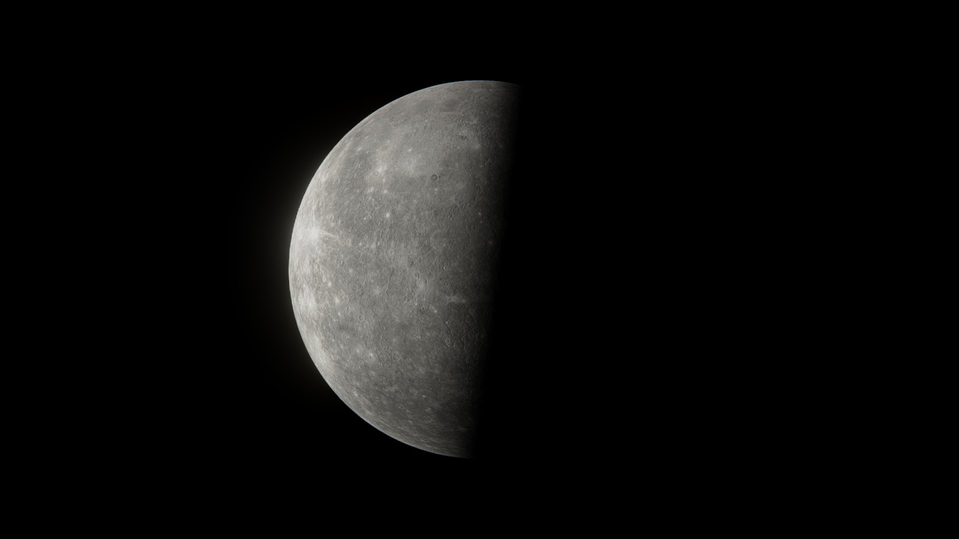 Planet Mercury Model - TurboSquid 1665879