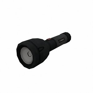 Torch light low poly