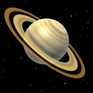 saturnus planet 3d model