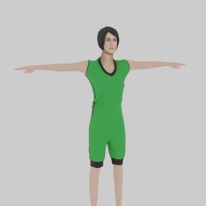 Woman Basketball Player