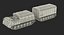 multi purpose articulated tracked vehicle 3D model