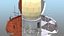 Antenne tour radar ronde