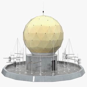 Round Radar Tower Antenna