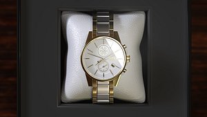 3D watch boss luxury model