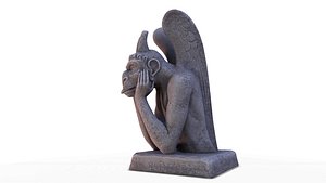 3D Notre Dame Gargoyle