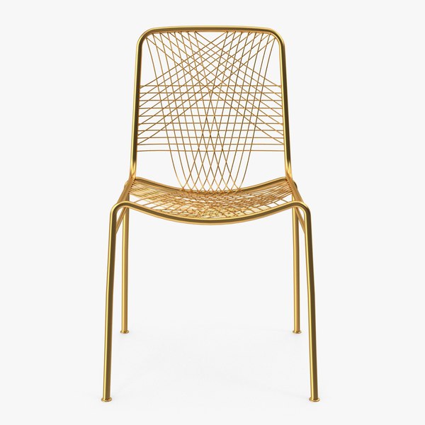 3D Golden Chair v1