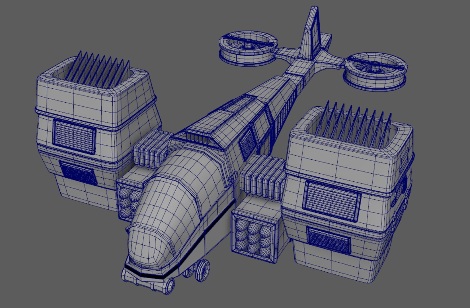 obj uv vtol