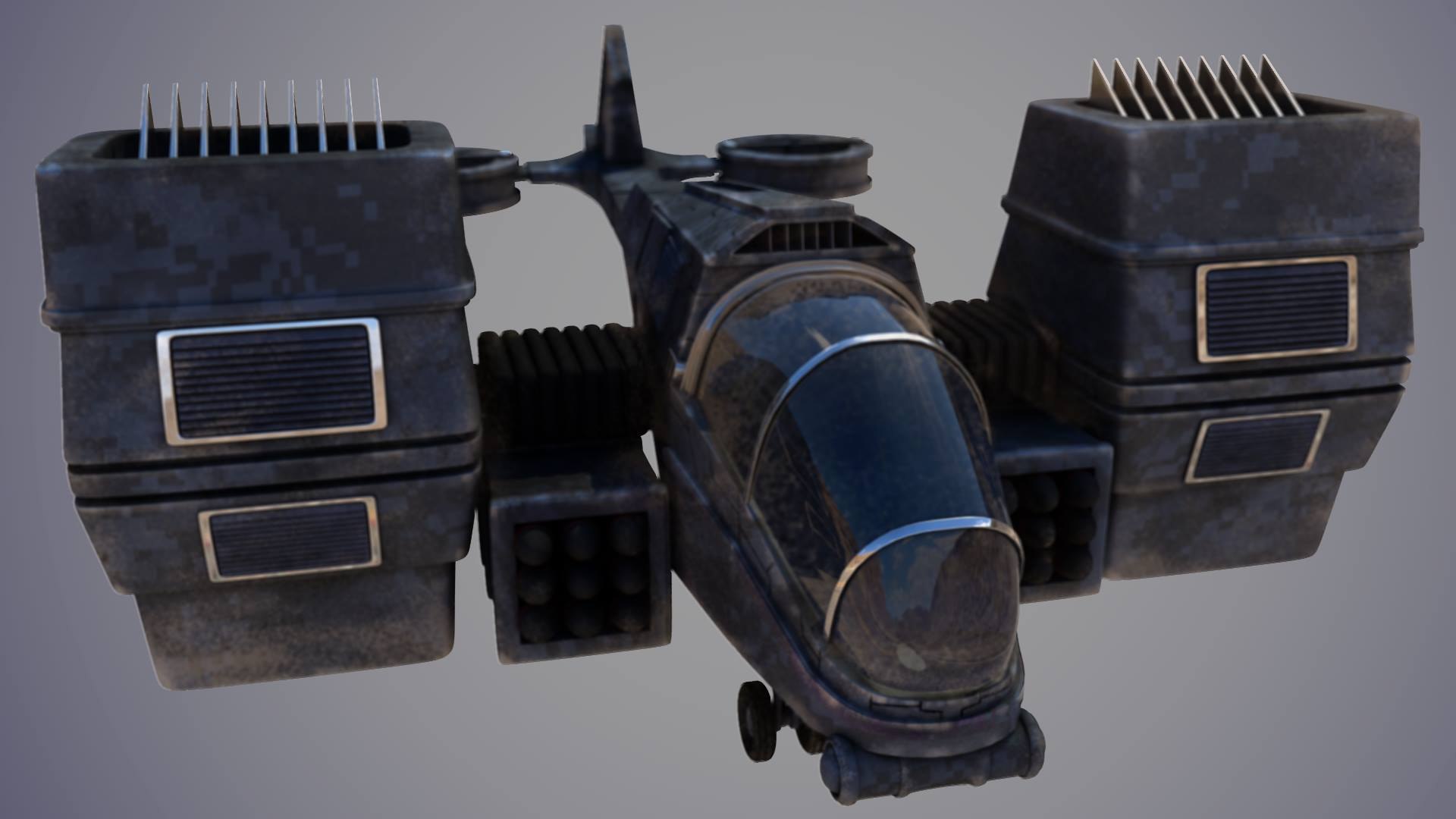 obj uv vtol