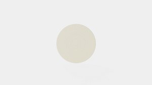 Round rug in woven jute quality 3D model