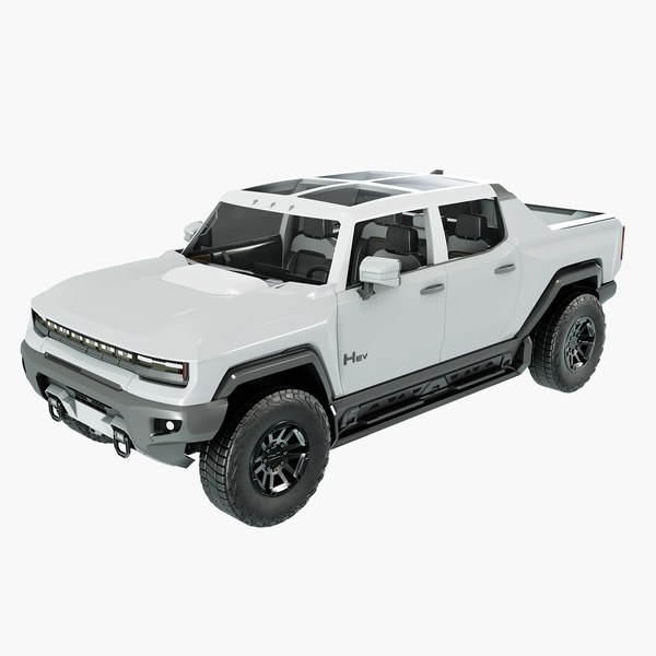 2023 GMC Hummer EV SUT model - TurboSquid 2023645