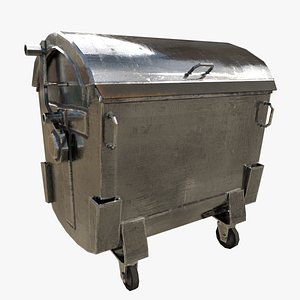 3D Garbage Container Pack model
