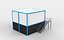 Container stairs 01 3D model