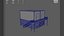 Container stairs 01 3D model