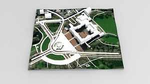 3D Buckingham Palace London United Kingdom