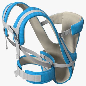 Child Carrier 3 in 1 Blue Straight Position