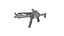 03-9x19vsn-reflex-gun 3d game ready model Low-poly