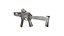 03-9x19vsn-reflex-gun 3d game ready model Low-poly