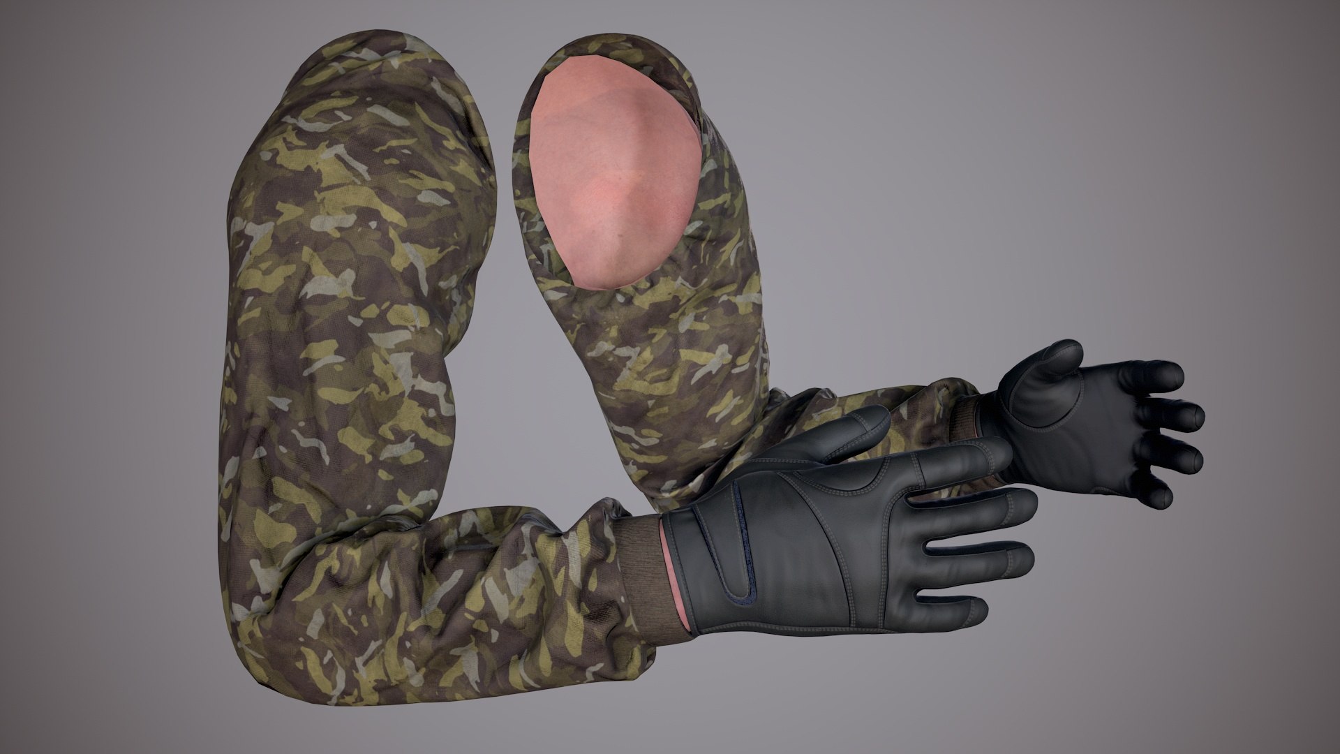 3D FPS Arms 05a Model - TurboSquid 2207789