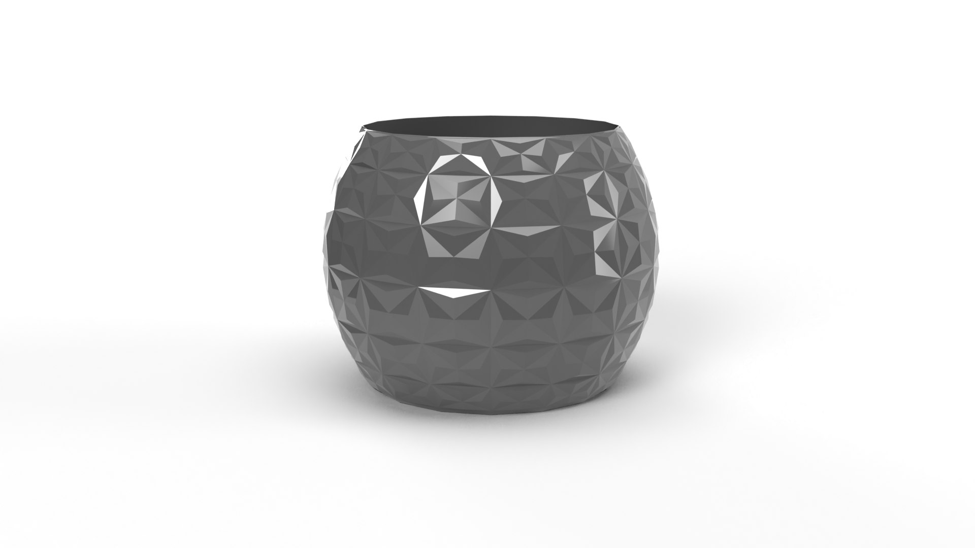 3D Triangular Vase - TurboSquid 1904303