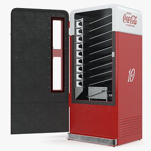 Vintage Coca-Cola Bottle Dispenser 10 Cents