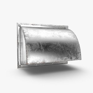 Vent 0003 Low poly 3D model