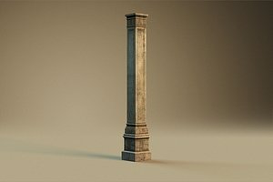 free obj mode pedestal collumn