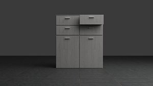 Simple furniture 3D model
