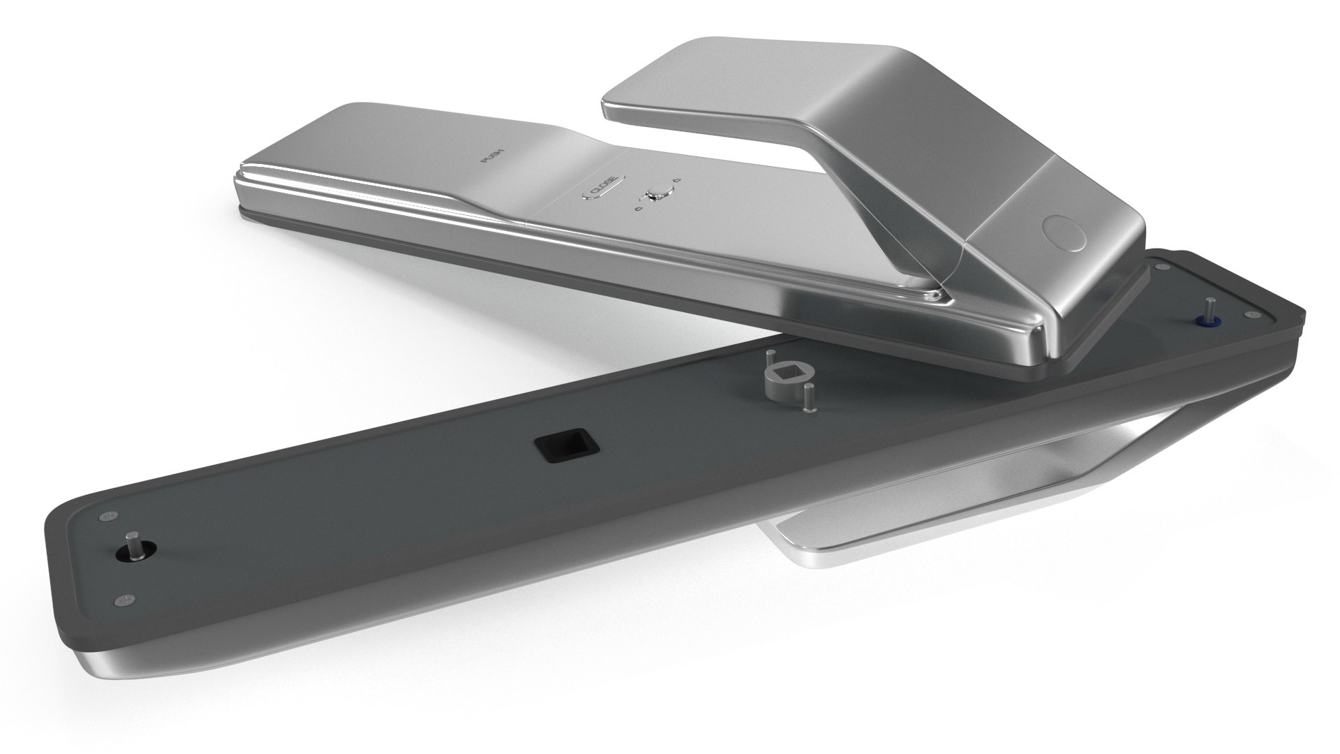 Smart Lock Silver 3D Model - TurboSquid 2274204