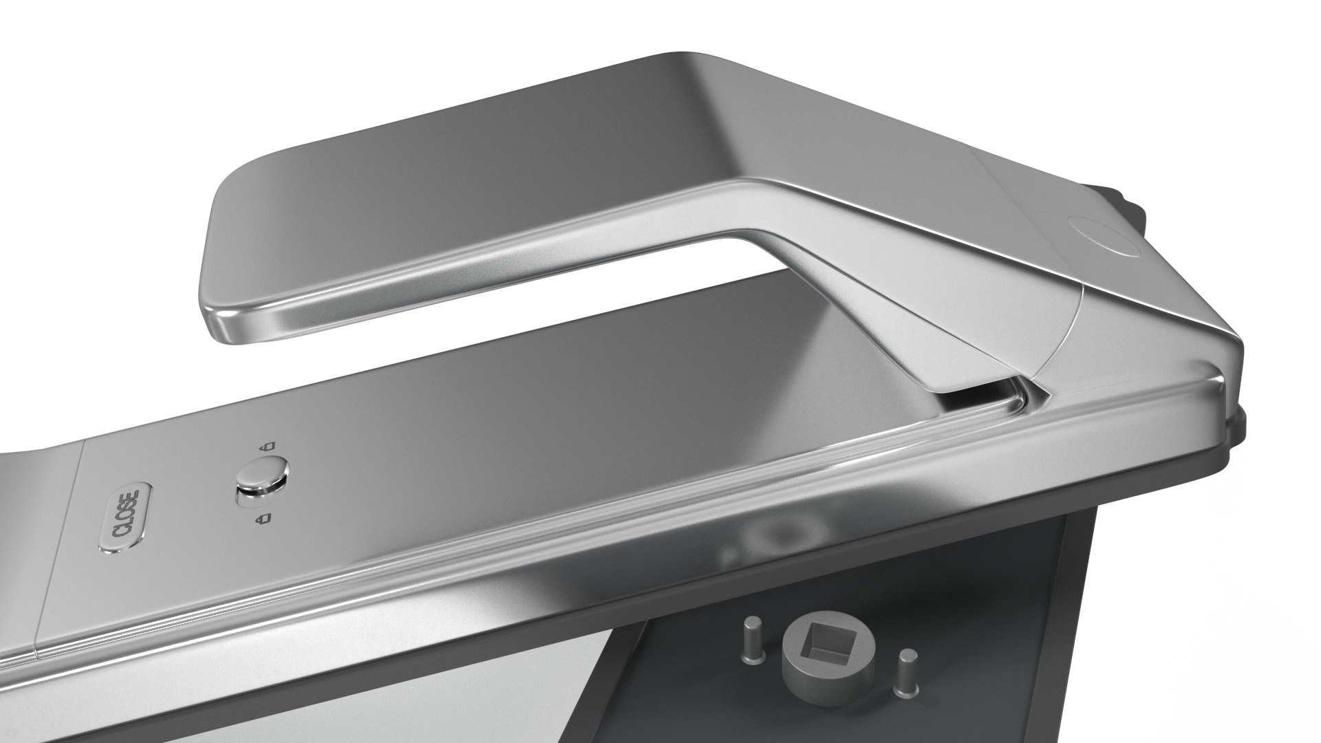 Smart Lock Silver 3D Model - TurboSquid 2274204