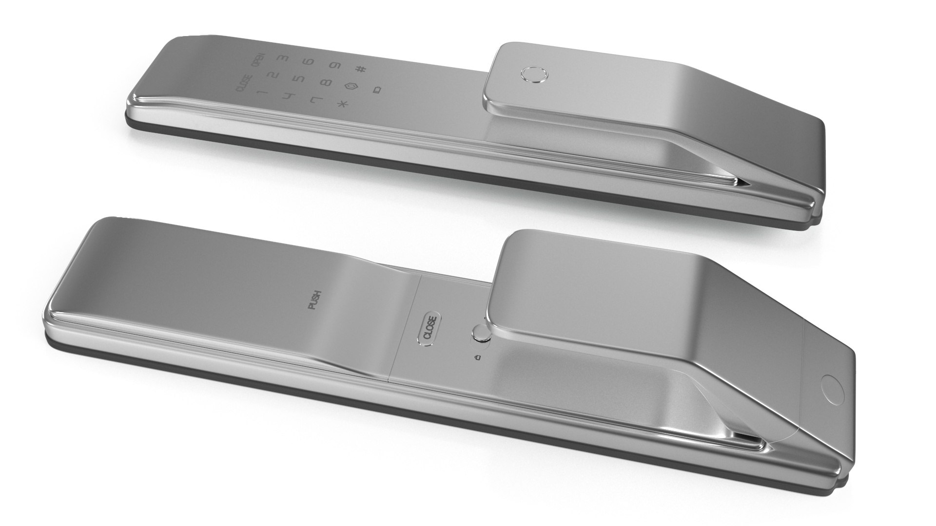 Smart Lock Silver 3D Model - TurboSquid 2274204