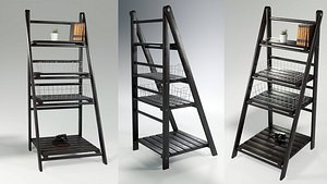 Modern Wooden Shelf model