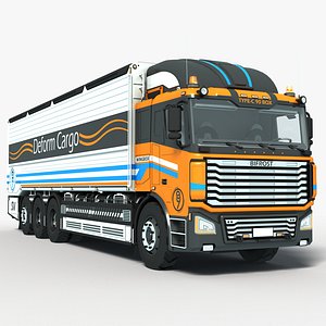 Tridem Wingbox Truck 8x4