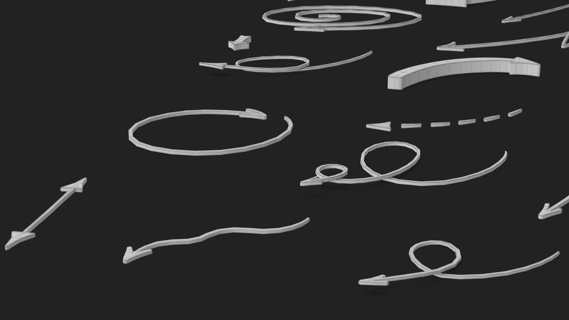 3D Arrow Set https://p.turbosquid.com/ts-thumb/rl/ebx8Gn/jx/wireframe_09/jpg/1707985969/1920x1080/fit_q87/ca5aae743d008fe200c4e5d42502b5db76a55063/wireframe_09.jpg
